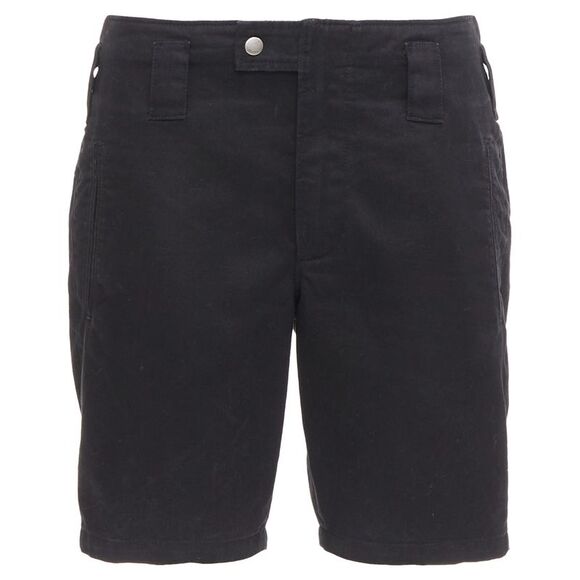 Saint Laurent cotton ramie back pocket bermuda shorts